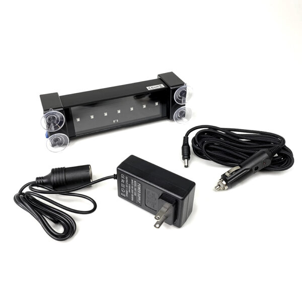 Delta Kits Ignite 6V LED UV Light with Batteries, Charger & Mount Ultraviolet Lamp, Men's