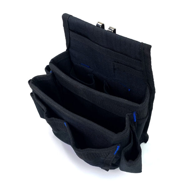 Multi Tool Organizer Utility Pouch 11 Pockets - Belt Loop & Clip - Image 3