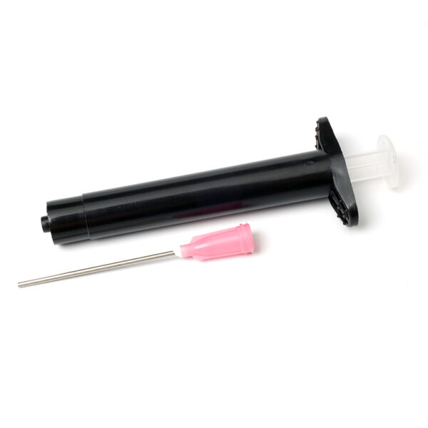 3 cc Black Syringe - 18 Gauge Blunt Needle