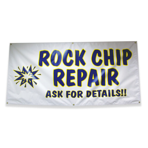 Rock Chip Windshield Repair Banner