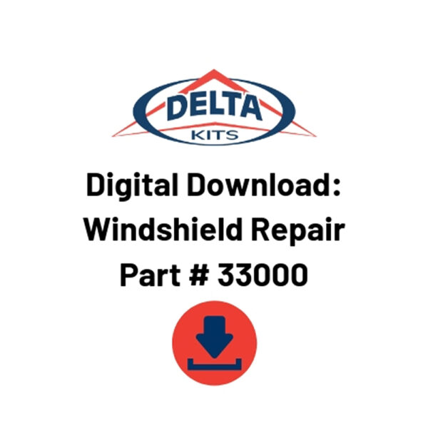 Windshield Repair Instruction Manual - Downloadable PDF