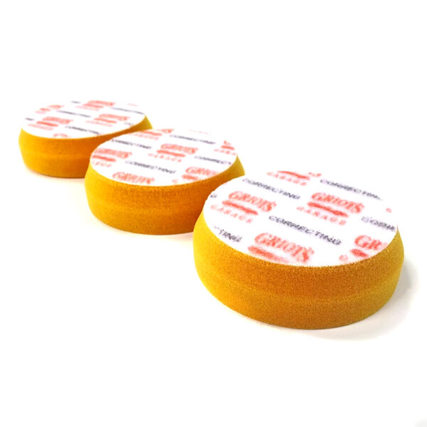 3" Orange Foam Polishing Pad - 3 Pack - Image 4