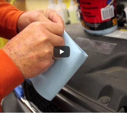 New Video: Towel Folding Technique Headlight Restoration