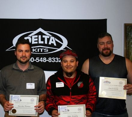 Delta Kits Certified Technicians May 2016