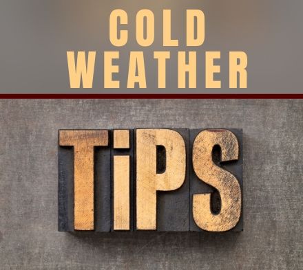 Cold Weather Repair Tips