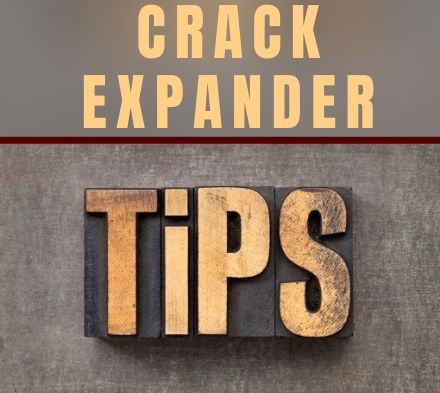 Crack Expander Tech Tip