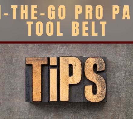 Tech Tip: On-the-go Pro Pack Tool Belt